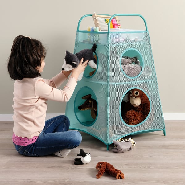 TIGERFINK - TIGERFINK Storage with compartments, turquoise