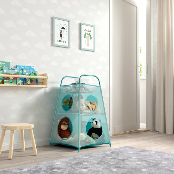 TIGERFINK - TIGERFINK Storage with compartments, turquoise