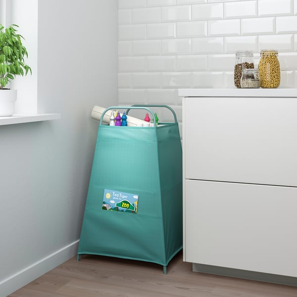 TIGERFINK - TIGERFINK Storage with compartments, turquoise
