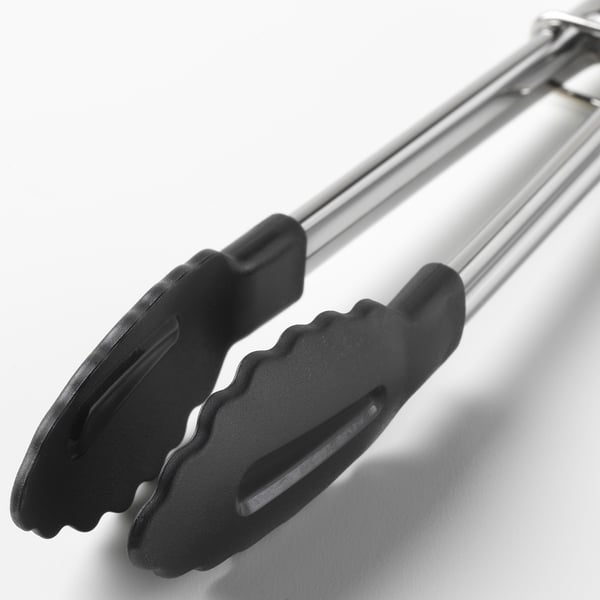 TILLÄMPAD - TILLÄMPAD Tongs, stainless steel