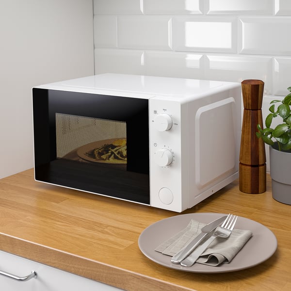 TILLREDA microwave oven, white, 43.9x25.8x34.0 cm