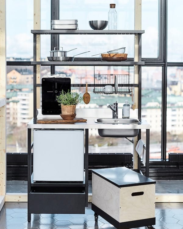 Ikea TILLREDA - Refrigerator, freestanding/white,43 l