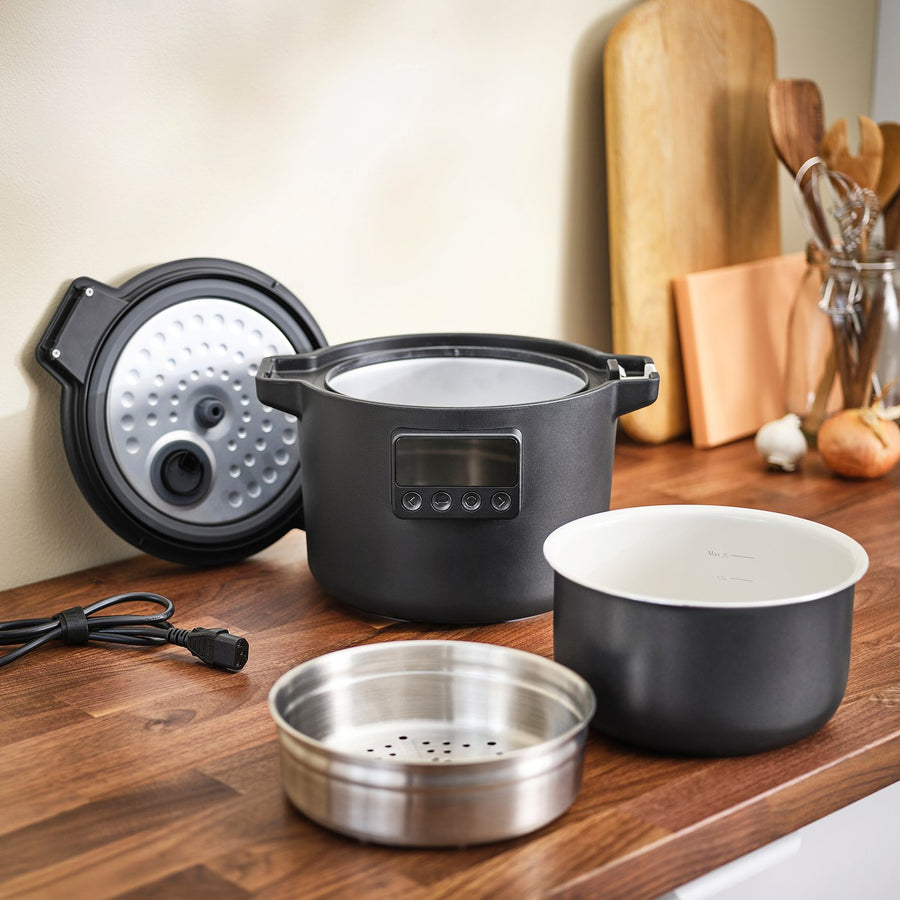 TILLREDA multicooker, black, 25.0 cm