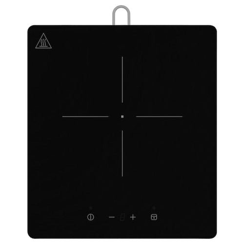 TILLREDA portable induction hob, 1 zone white, 27x6.2x30.5 cm