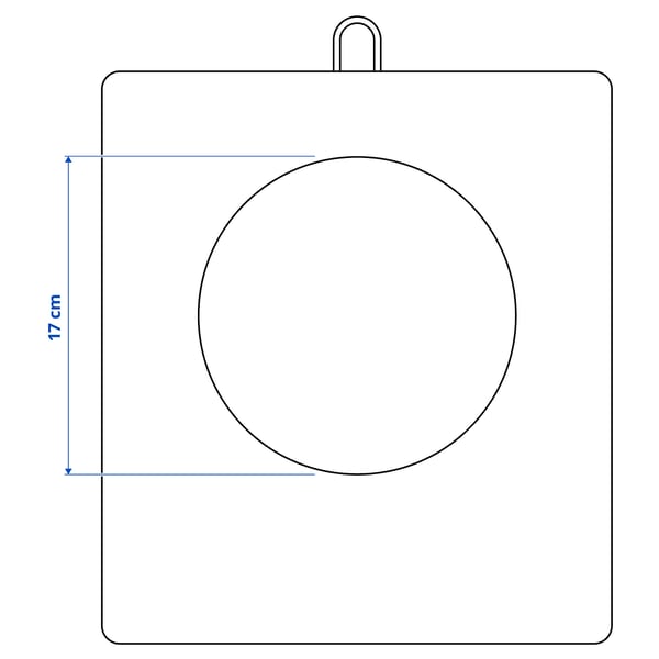 TILLREDA portable induction hob, 1 zone white, 27x6.2x30.5 cm