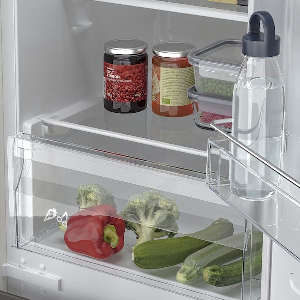 Ikea TINAD - Fridge/freezer, IKEA 500 integrated,210/79 l