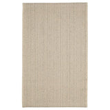 TIPHEDE rug, flatwoven, natural/black, 50x80 cm