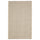 TIPHEDE - TIPHEDE Rug, flatwoven, natural/black, 50x80 cm