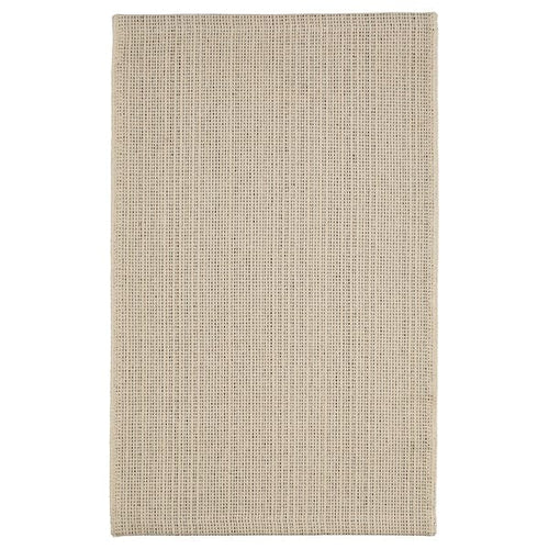 TIPHEDE - Carpet, flatweave, natural/black,50x80 cm-405.928.25