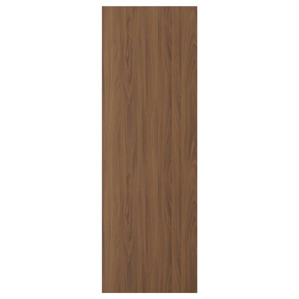 TISTORP door, brown walnut effect, 60x180 cm