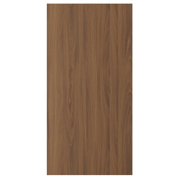 TISTORP door, brown walnut effect, 60x120 cm