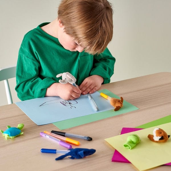 Ikea TITTA DJUR - Finger puppet, mixed colours