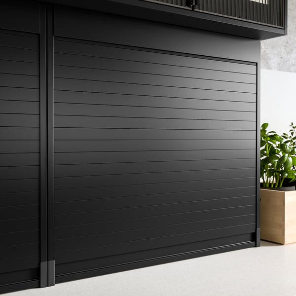TITTEBO tambour storage f small appliances, black, 60 cm