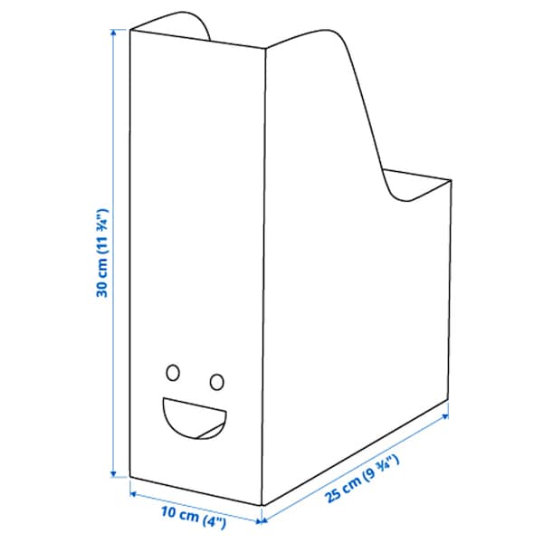 Ikea TJABBA - Magazine file, white