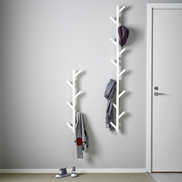 TJUSIG - TJUSIG Hanger, white, 78 cm