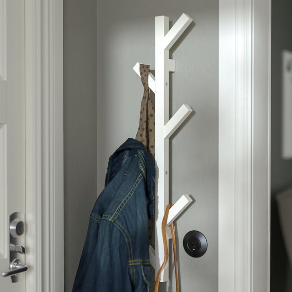 TJUSIG - TJUSIG Hanger, white, 78 cm