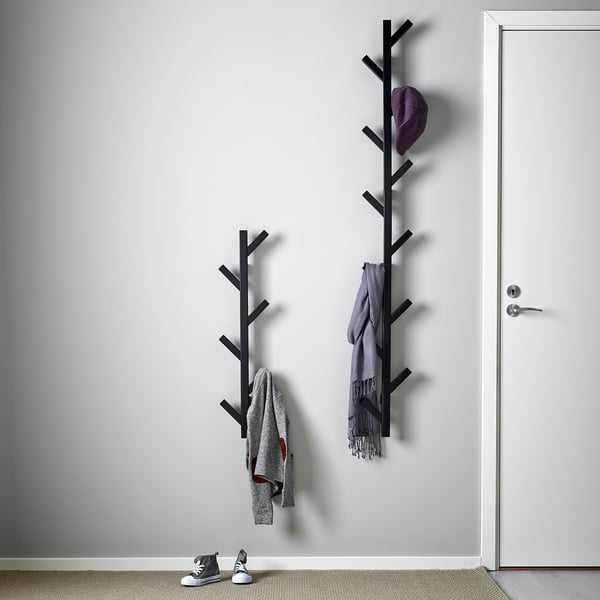 TJUSIG hanger, black, 78 cm