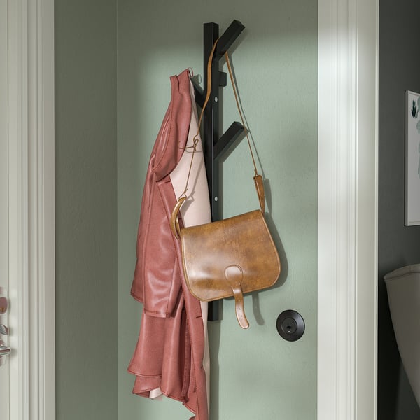 TJUSIG hanger, black, 78 cm