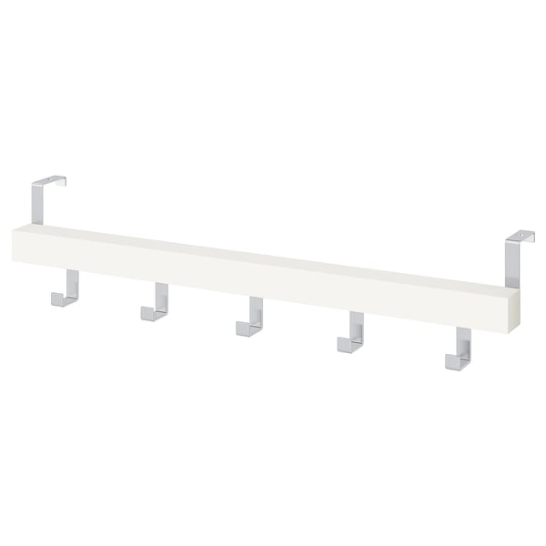 TJUSIG hanger for door/wall, white, 60 cm