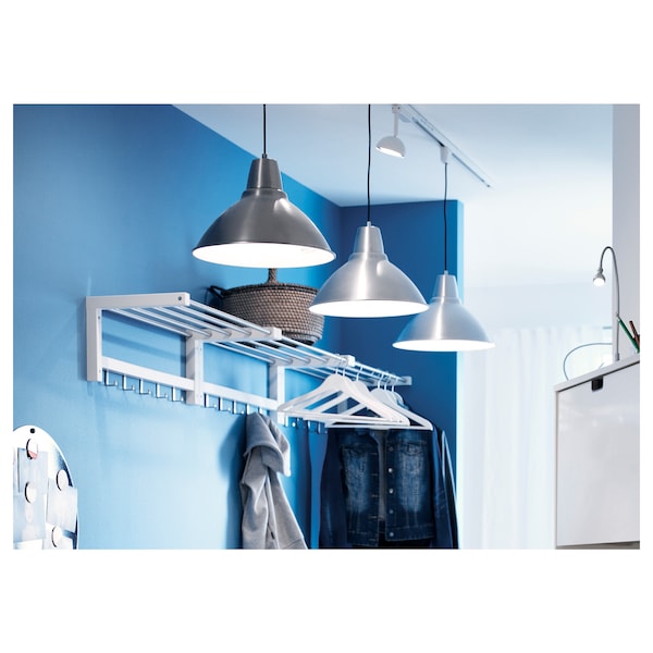 TJUSIG hat rack, white, 79 cm