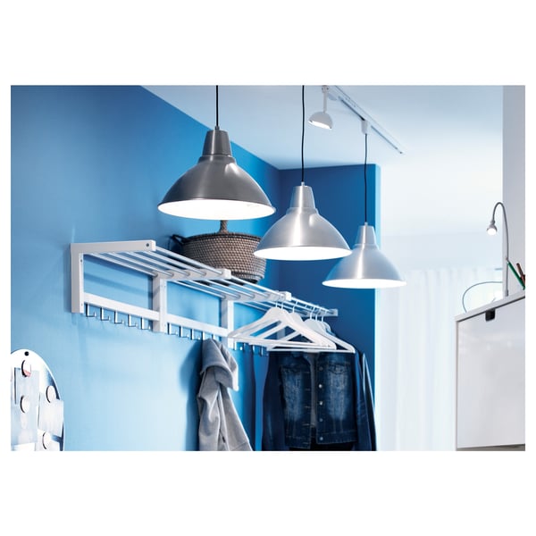 TJUSIG hat rack, white, 79 cm