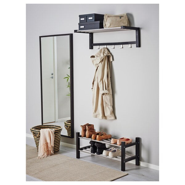 TJUSIG hat rack, black, 79 cm