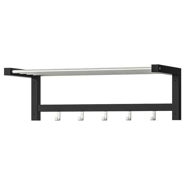 TJUSIG hat rack, black, 79 cm
