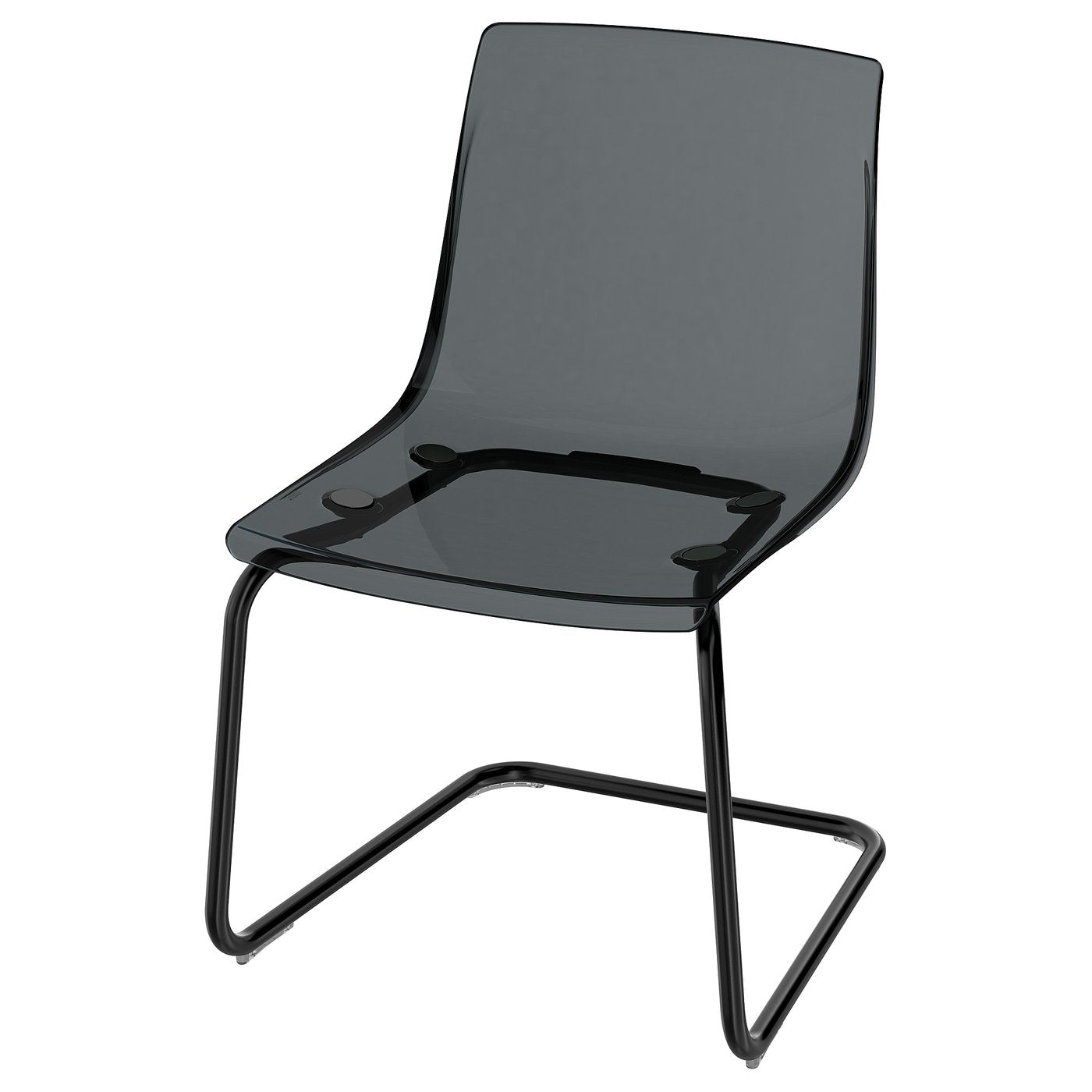 TOBIAS chair, black/grey/black, 55x82x56 cm