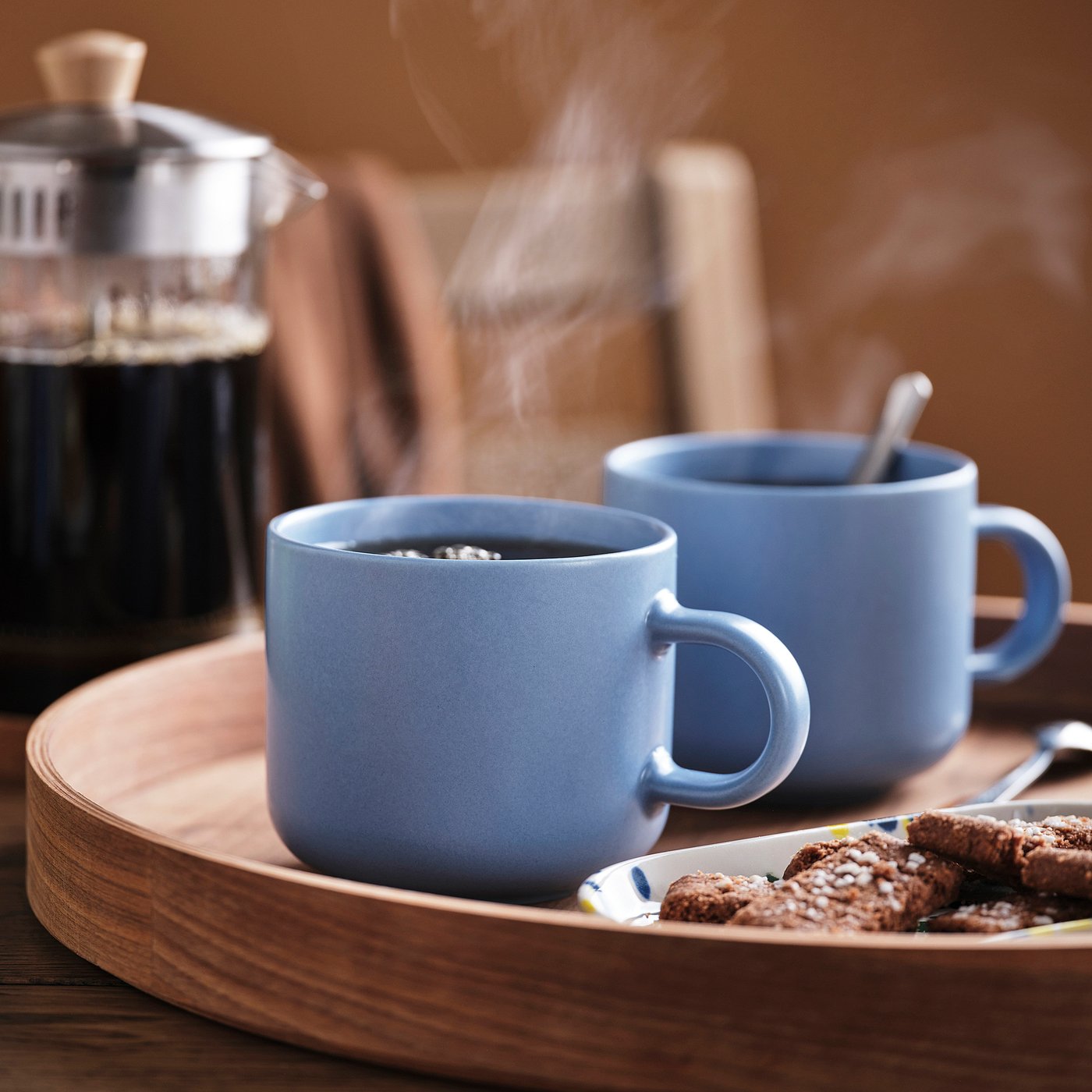 TOBISFISK mug, blue/lilac