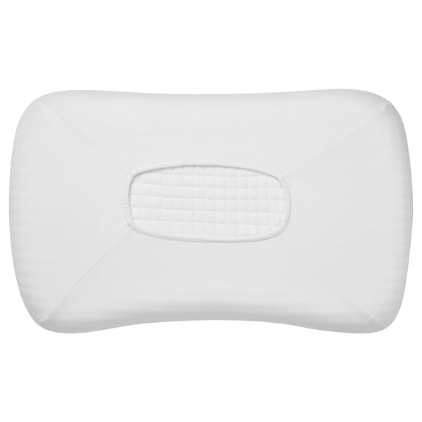 TÖCKENFLY - TÖCKENFLY Pillowcase for ergonomic pillow, white, 29x43 cm