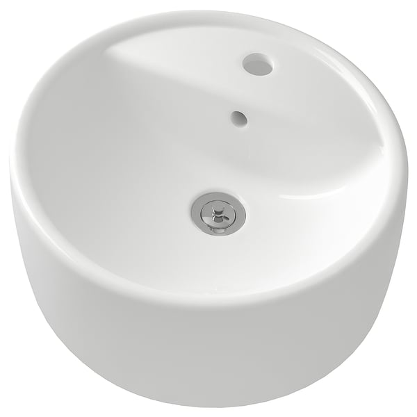 TÖRNVIKEN countertop wash-basin, white
