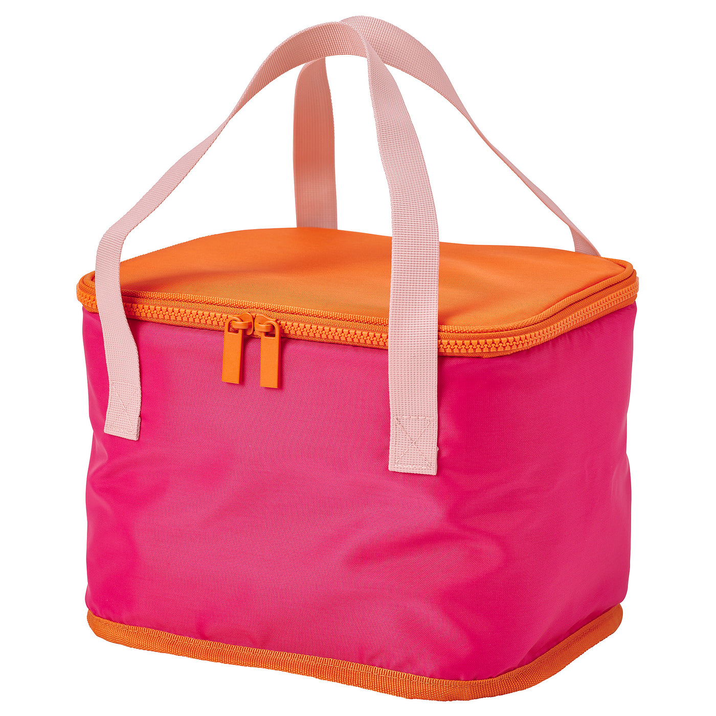TOFSAND cooling bag, pink/orange, 26x19x19 cm