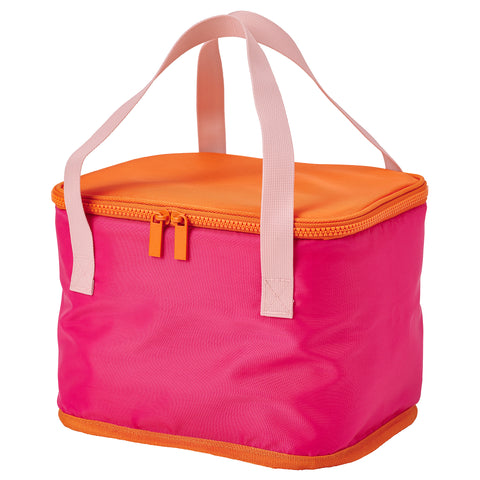 TOFSAND cooling bag, pink/orange, 26x19 cm