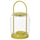 TOFSAND lantern for tealight, in/outdoor, yellow, 21 cm