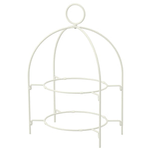 TOFSAND plate stand, white, 29 cm