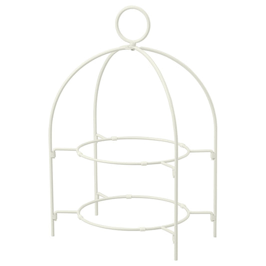 TOFSAND plate stand, white, 29 cm