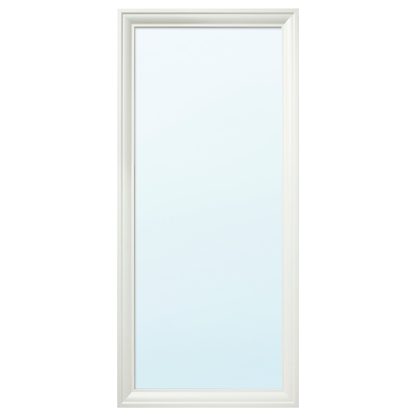 TOFTBYN mirror, white, 75x165 cm