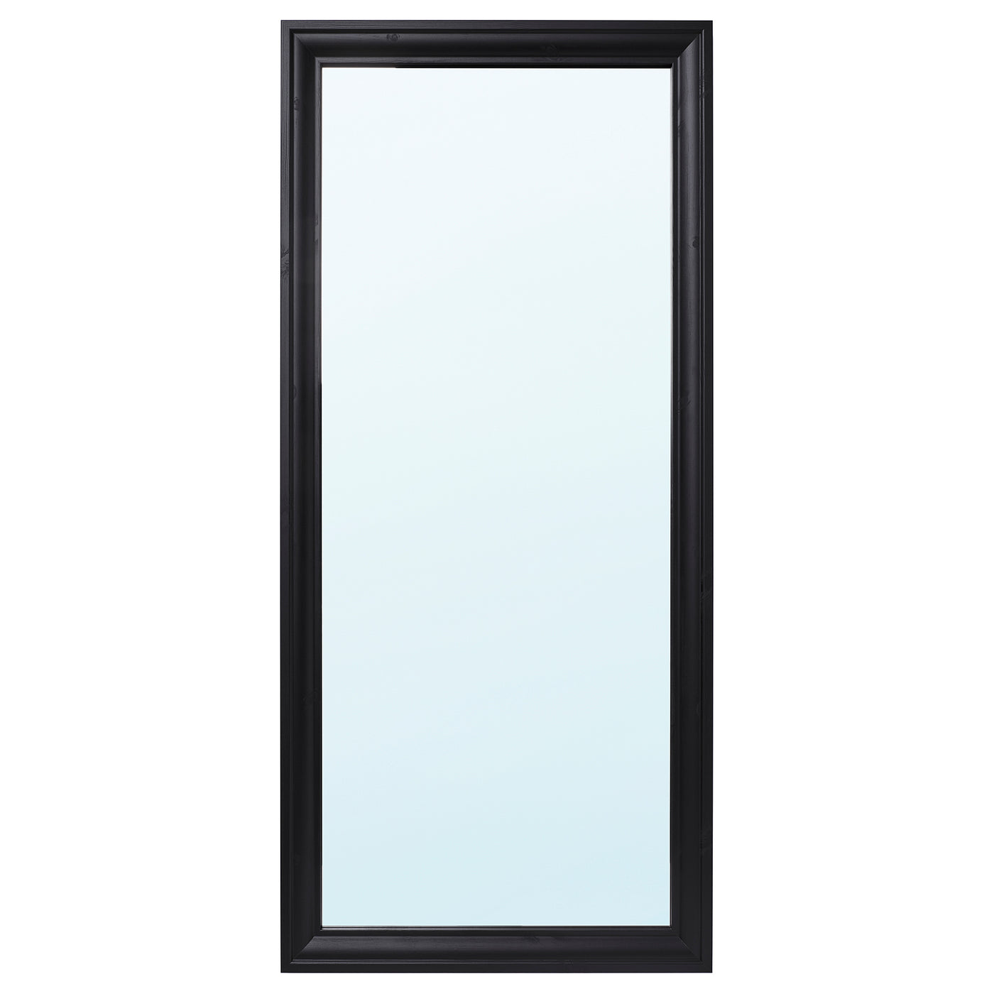 TOFTBYN mirror, black, 75x165 cm