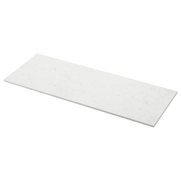 Ikea TOLKEN Support top - marble effect 142x49 cm , 142x49 cm