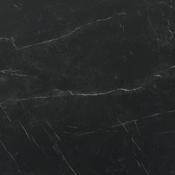 Ikea TOLKEN - Countertop, black marble effect/foliated board, 62x49 cm