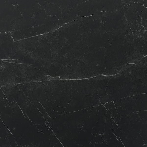 Ikea TOLKEN - Table top, black marble effect, 122x49 cm