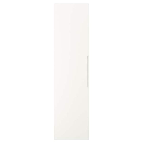 TONSTAD - Door with hinges, off-white, 50x195 cm