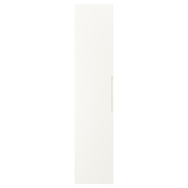 TONSTAD - Door with hinges, off-white, 50x229 cm