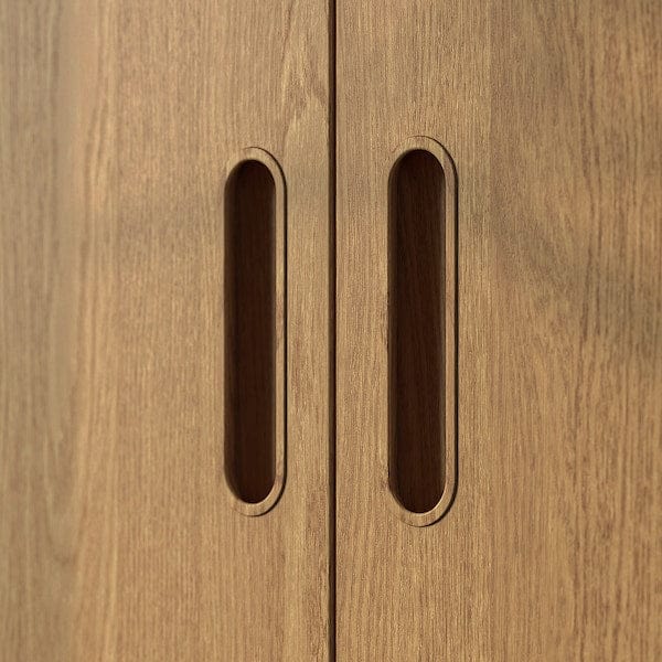 Ikea TONSTAD - Door with hinges, oak veneer, 50x229 cm