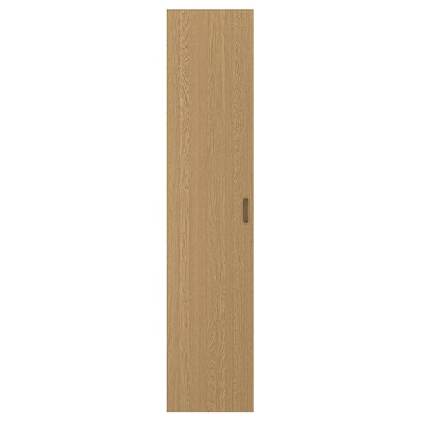 TONSTAD - Door, oak veneer, 50x229 cm