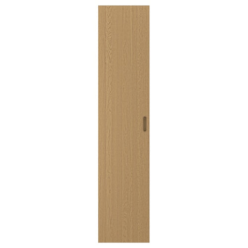 TONSTAD - Door, oak veneer, 50x229 cm