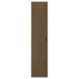 TONSTAD door, brown stained oak veneer, 50x229 cm