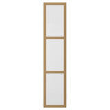 TONSTAD door, oak/veneer glass, 50x229 cm