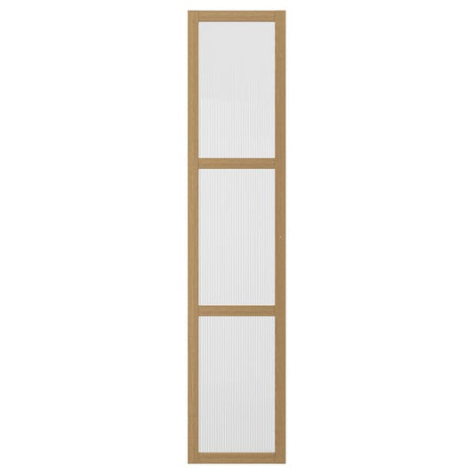 Ikea TONSTAD - Door, oak/veneer glass, 50x229 cm