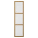 TONSTAD door, oak/veneer glass, 50x195 cm